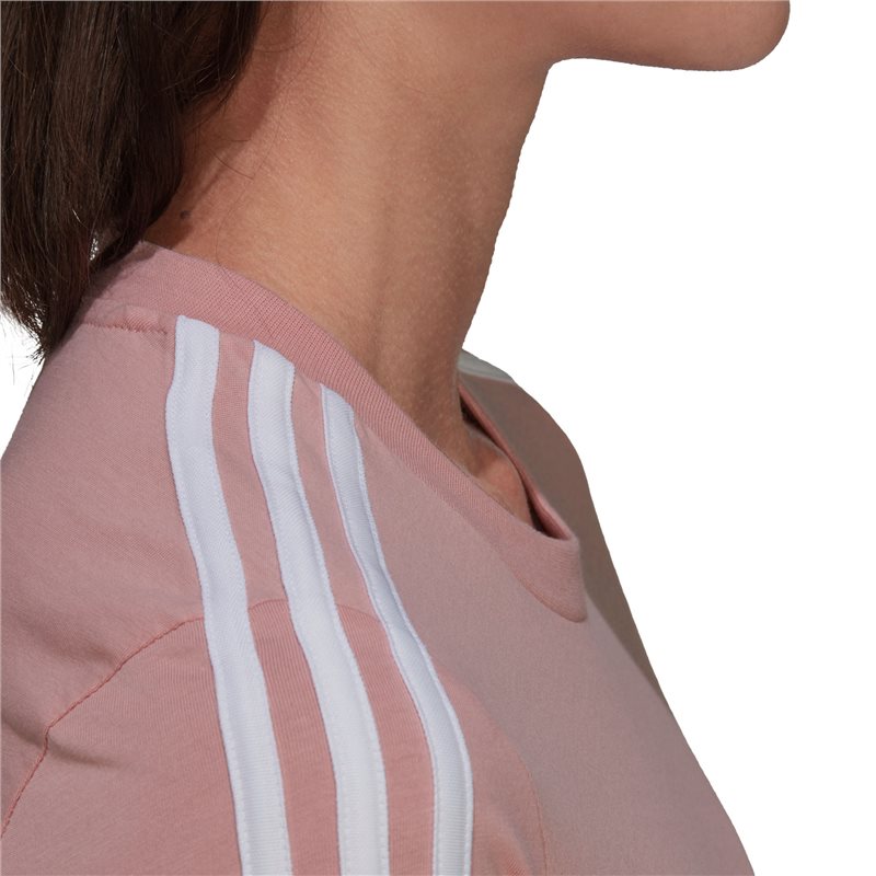 adidas Essentials Slim Tee - Womens - Wonder Mauve/White