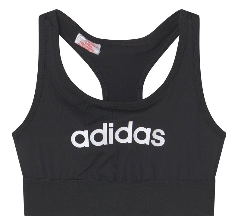 adidas Bra Top - Girls - Black/White