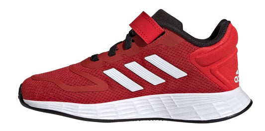 adidas Duramo 10 EL Kids Trainers - Boys - Vivid Red/White/Black