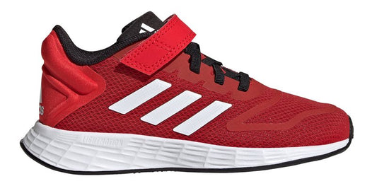 adidas Duramo 10 EL Kids Trainers - Boys - Vivid Red/White/Black