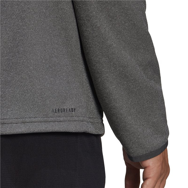 adidas Training Full Zip Hoodie - Mens - DHG Solid Grey