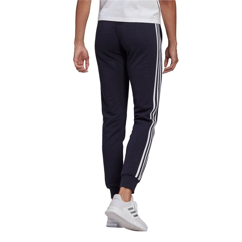 adidas Essentials Slim Tapered Cuffed Pants - Womens - Legend Ink/White