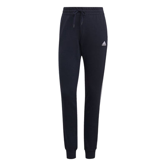adidas Essentials Slim Tapered Cuffed Pants - Womens - Legend Ink/White