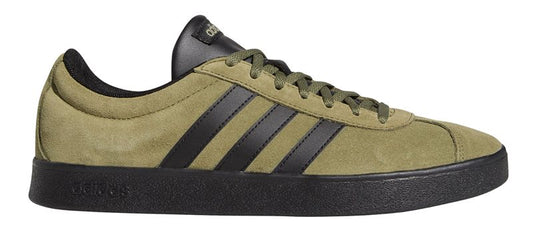 adidas VL Court 2.0 Trainers - Mens - Focus Olive/Black/White