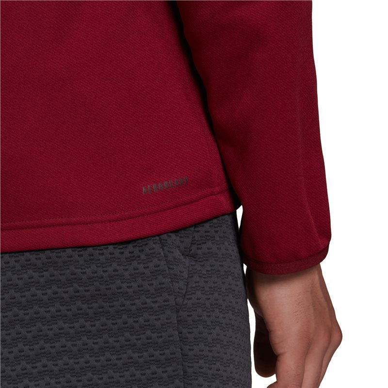 adidas Training Full Zip Hoodie - Mens - Shadow Red