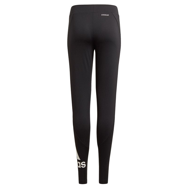 adidas Designed 2 Move Tights - Girls - Black/White