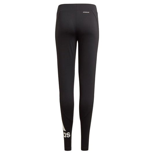 adidas Designed 2 Move Tights - Girls - Black/White