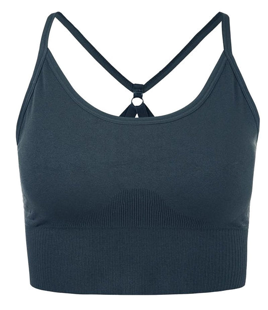 Athlecia Foan Seamless Sports Bra - Womens - Dark Sapphire