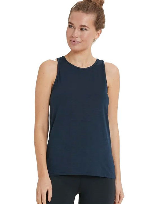 Athlecia Mota Slub Tank Top - Womens - Dark Sapphire