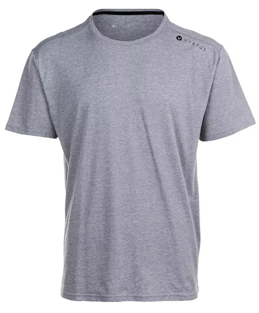 Virtus Launcher Melange Tee - Mens - Light Grey Melange