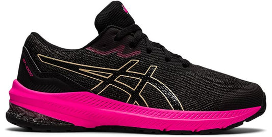 Asics GT 1000 11 GS Trainers - Girls - Graphite Grey/Champagne