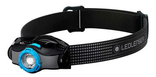 LED Lenser MH3 Head Torch - Black/Blue