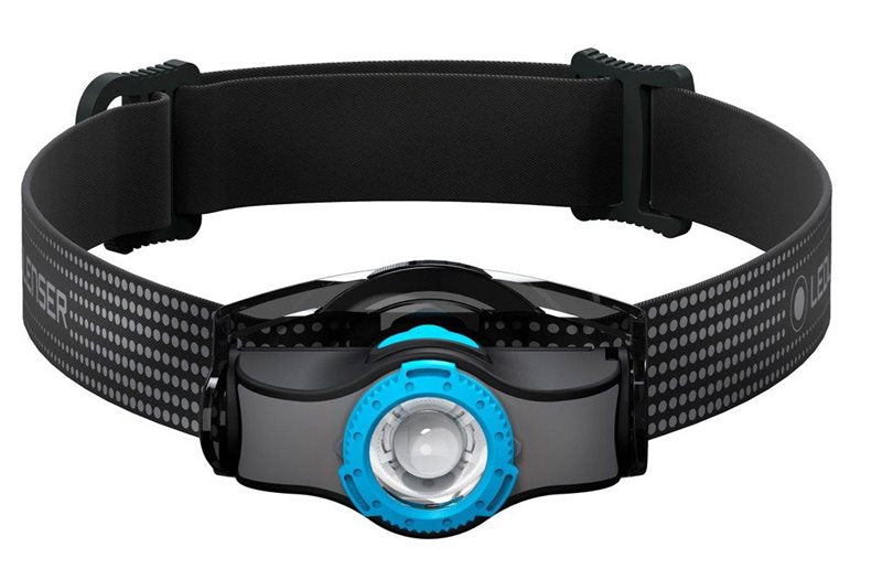 LED Lenser MH3 Head Torch - Black/Blue