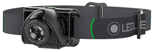 LED Lenser MH6 Rechargeable Head Torch - Black