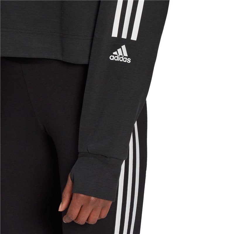 adidas Designed To Move Sweat Top - Womens - Black