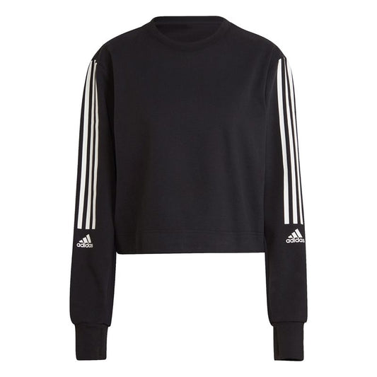 adidas Designed To Move Sweat Top - Womens - Black