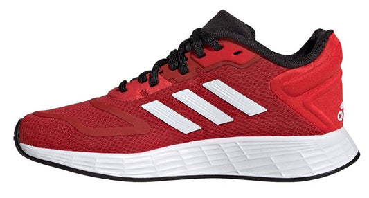 adidas Duramo 10 Kids Trainers - Boys - Vivid Red/White/Black