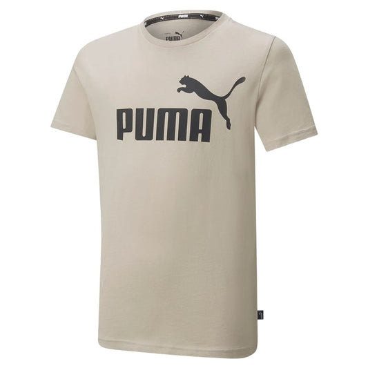 Puma Essentials Logo Tee - Boys - Putty