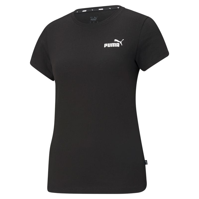 Puma Essentials Small Logo Tee - Womens - Black