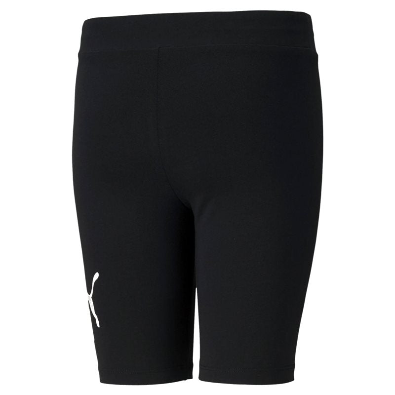 Puma Essentials Logo Short Leggings - Girls - Black