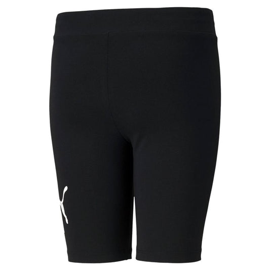 Puma Essentials Logo Short Leggings - Girls - Black