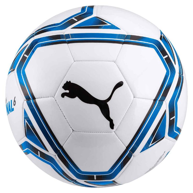 Puma Final 6 MS Training Football - White/Blue/Black Size 5