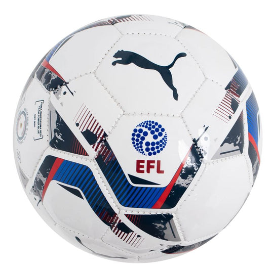 Puma EFL Team Final 6 Sky Bet Miniball - White/Black/Red/Blue Size 1