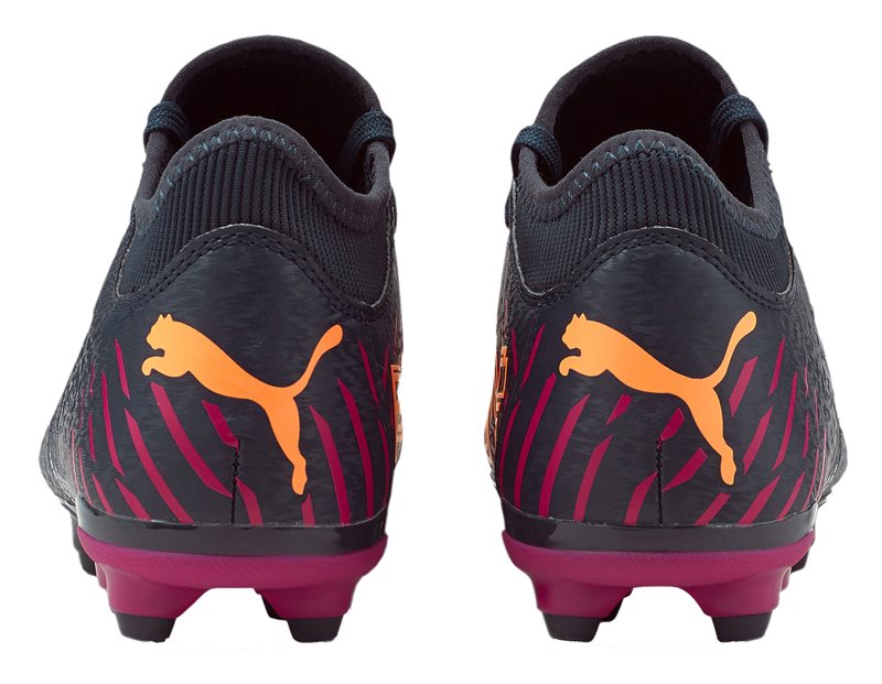 Puma Future Z 4.2 FG/AG Football Boots - Youth - Parisian Night/Neon Citrus/Festival Fuchsia