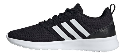 adidas QT Racer 2.0 Trainers - Womens - Black/White/Carbon