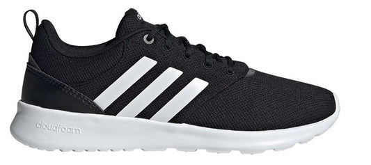 adidas QT Racer 2.0 Trainers - Womens - Black/White/Carbon