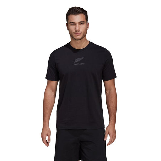 adidas New Zealand All Blacks 2022 Lifestyle Tee - Adult - Black