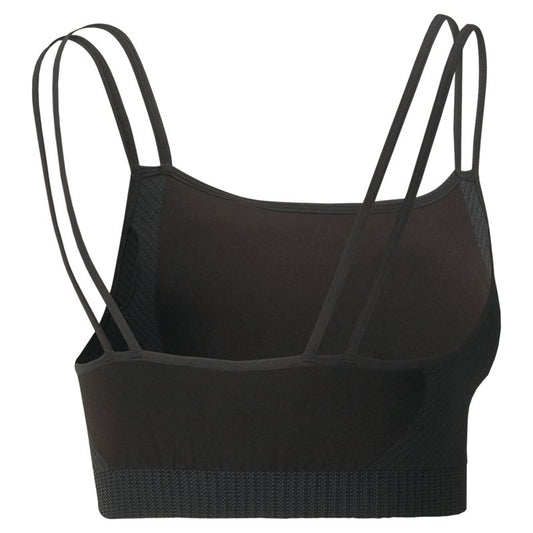 Puma Low Impact FormKnit Seamless Sports Bra - Womens - Black
