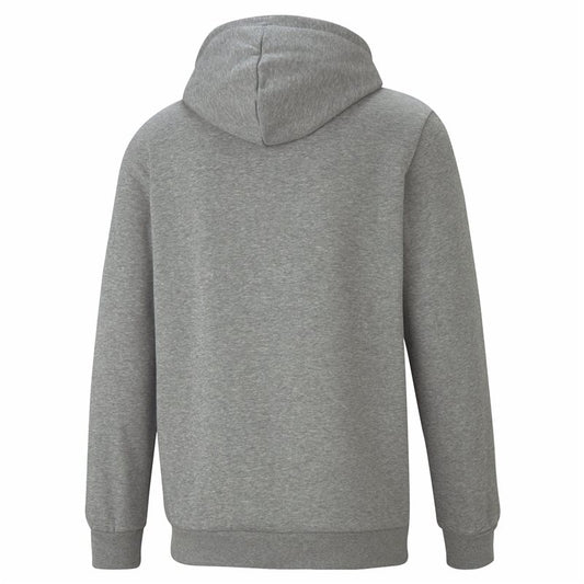 Puma Essentials Small Logo Fleece Hoodie - Mens - Medium Grey Heather