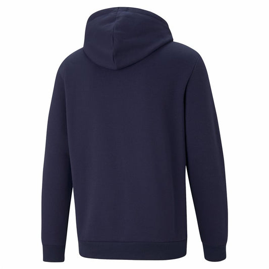 Puma Essentials Small Logo Fleece Hoodie - Mens - Peacoat