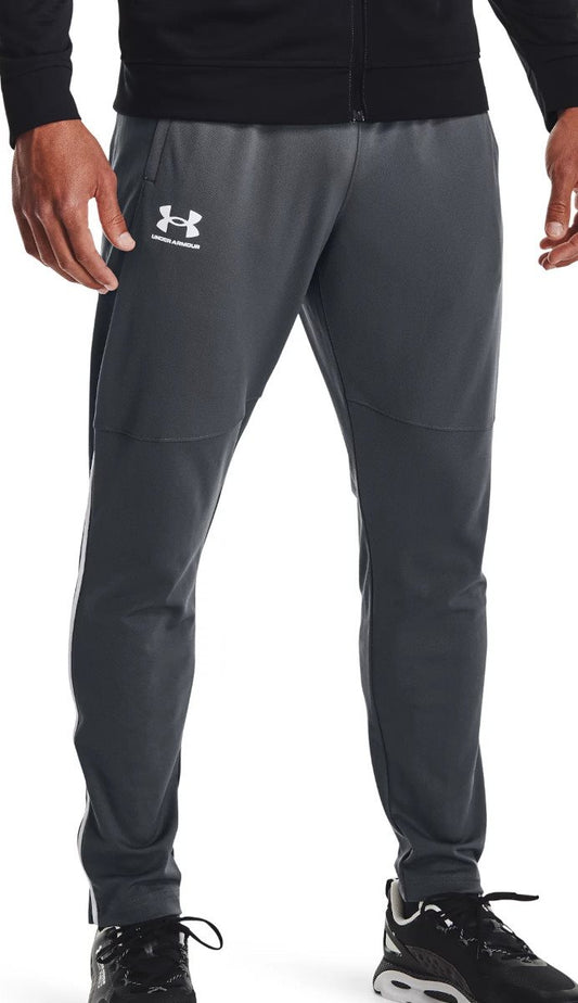 Under Armour Pique Track Pants - Mens - Pitch Grey/White