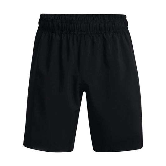 Under Armour Woven Graphic Shorts - Mens - Black/Blaze Orange