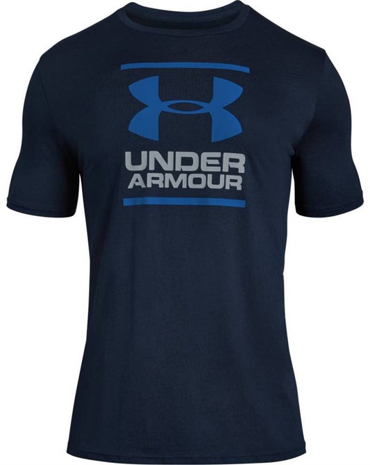 Under Armour GL Foundation Short Sleeve Tee - Mens - Academy/Steel/Royal
