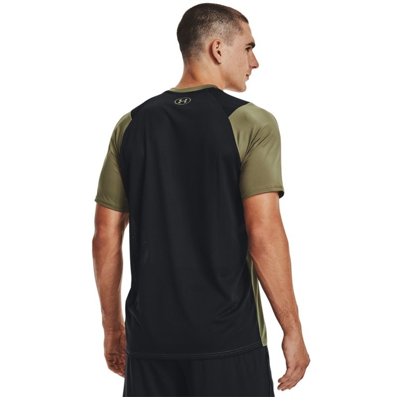 Under Armour Raid 2.0 Short Sleeve Tee - Mens - Tent/Black