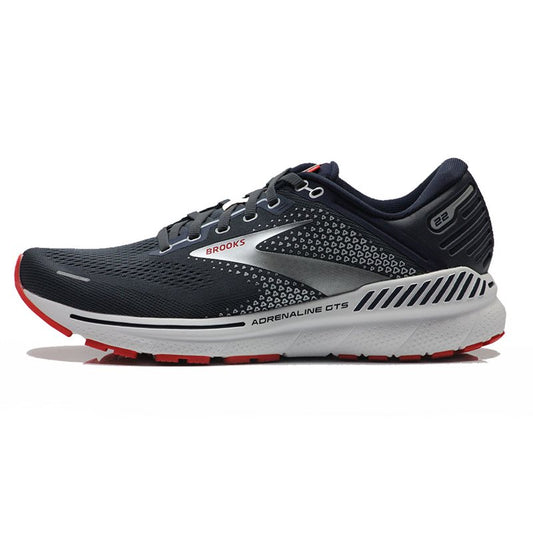 Brooks Adrenaline GTS 22 Running Shoes - Mens - Peacoat/India Ink/Grenadine