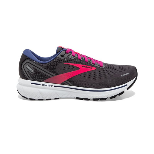 Brooks Ghost 14 Running Shoes - Womens - Pearl/Black/Pink