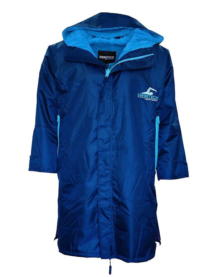SwimTech Parka Robe - Adult - Navy/Blue