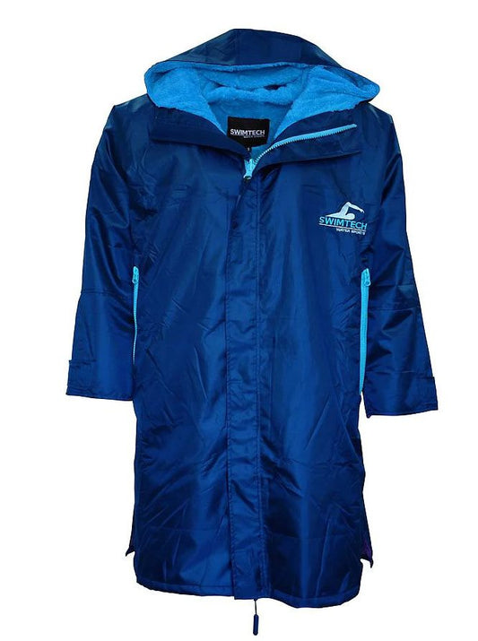 SwimTech Parka Robe - Adult - Navy/Blue