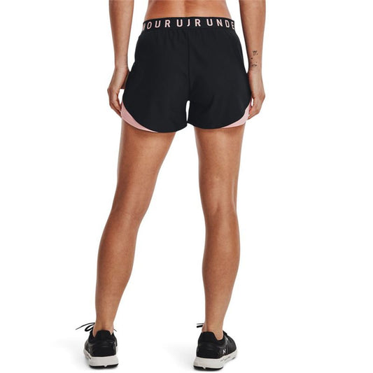 Under Armour Play Up 3.0 Training Shorts - Womens - Black/Retro Pink