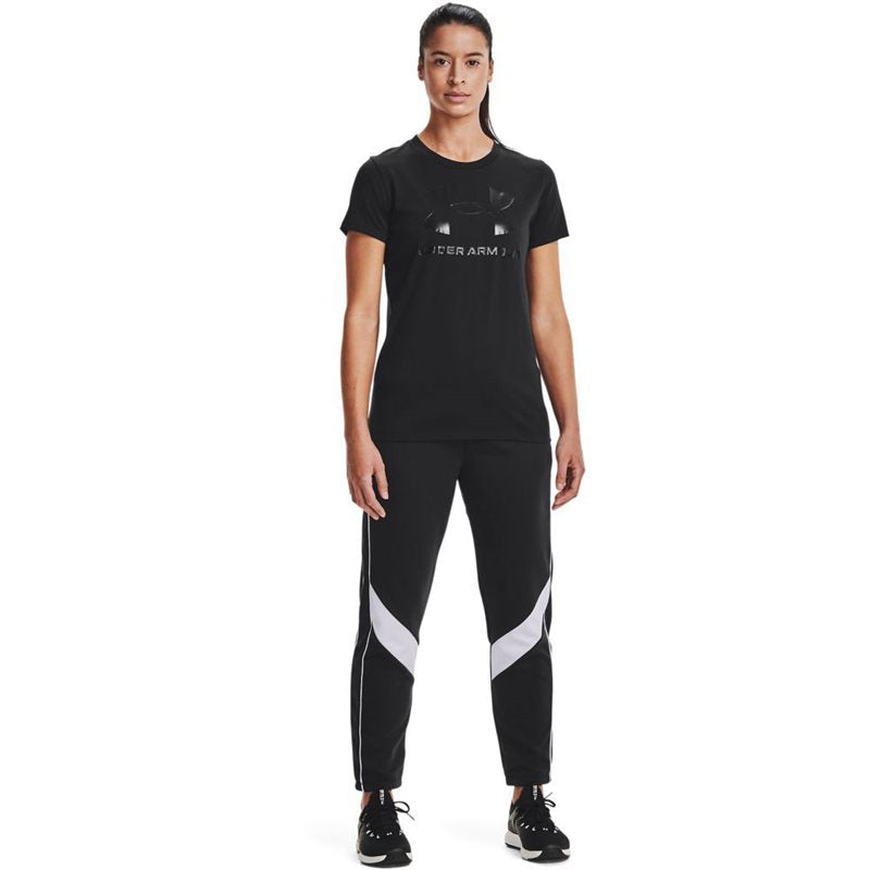 Under Armour Sportstyle Graphic Short Sleeve Tee - Womens - Black/Black