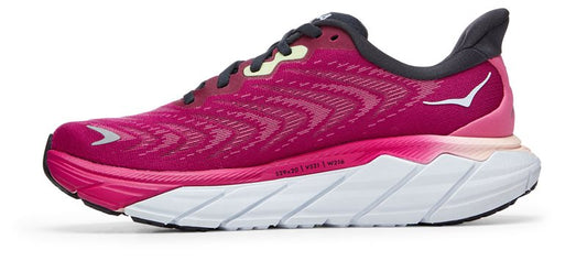 Hoka One One Arahi 6 Running Shoes - Womens - Festival Fuchsia/Ibis Rose