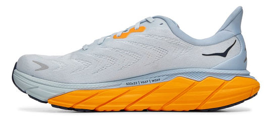 Hoka One One Arahi 6 Running Shoes - Mens - Plein Air/Blue Fog