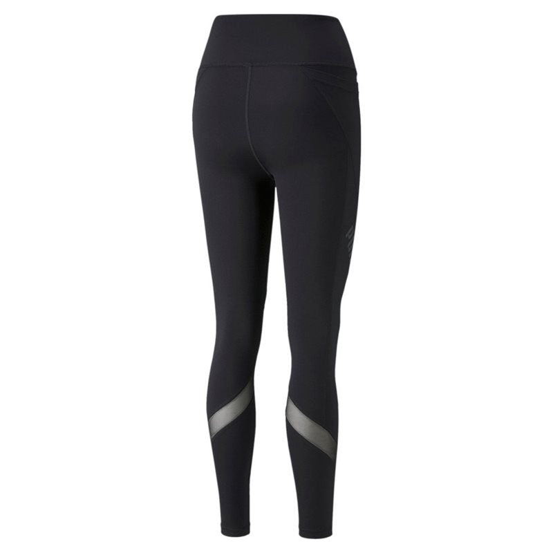 Puma Train Logo Eversculpt High Waist 7/8 Tights - Womens - Black