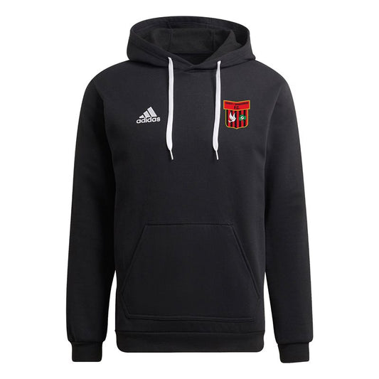 adidas Club Trinity Donaghmede FC Entrada 22 Hoodie - Adult - Black