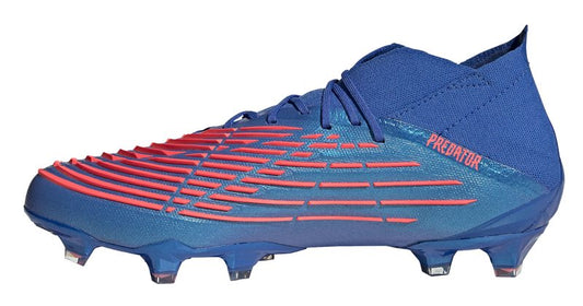 adidas Predator Edge.1 FG Football Boots - Adult - Hi-Res Blue/Turbo
