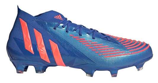 adidas Predator Edge.1 FG Football Boots - Adult - Hi-Res Blue/Turbo